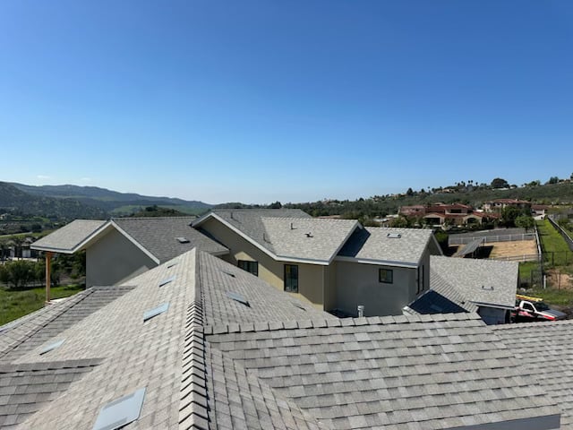  A roof is covered with solar panels installed by Streamline Roofing in the San Diego area 