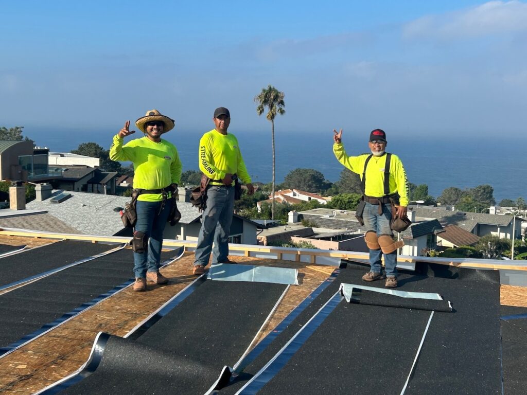 Streamline roofing workers