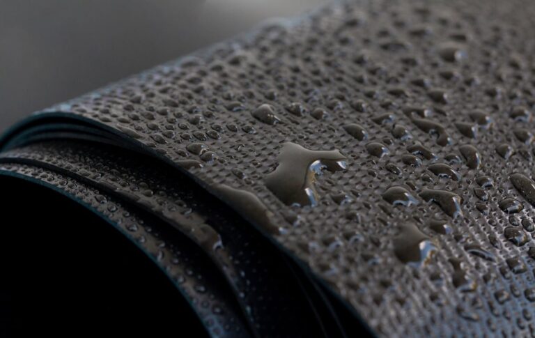 close up of EPDM material