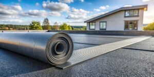 EPDM roofing material roll
