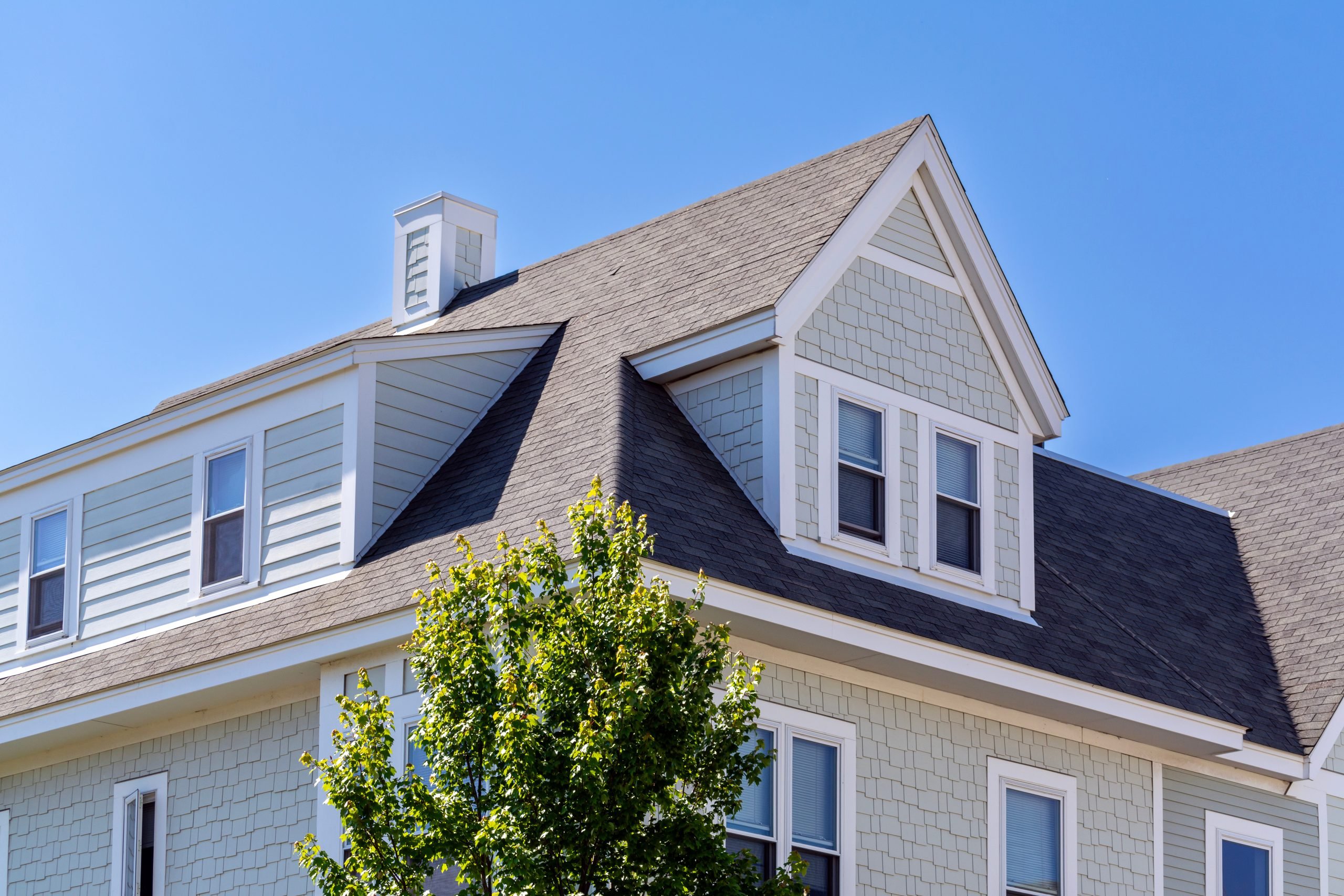 nice house with dormer window