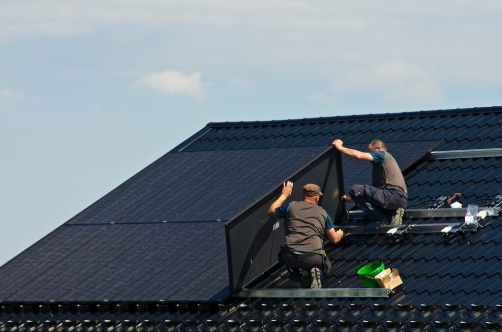 removing solar panels