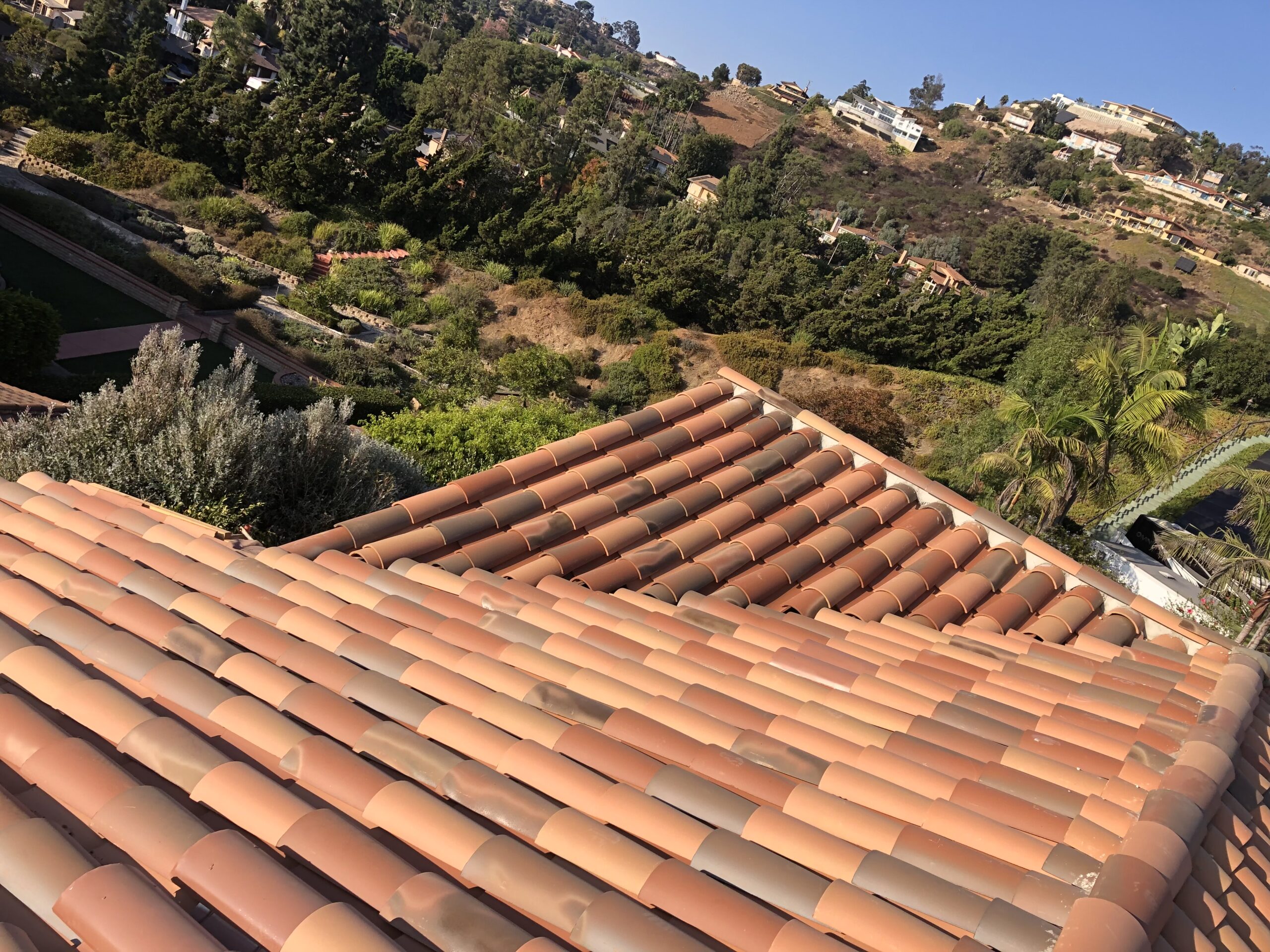 Streamline tile roof