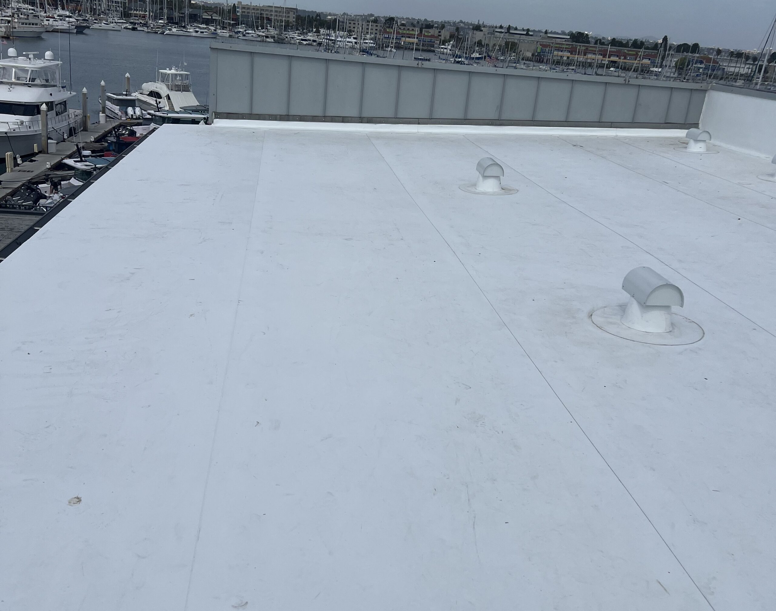 Streamline commercial roof