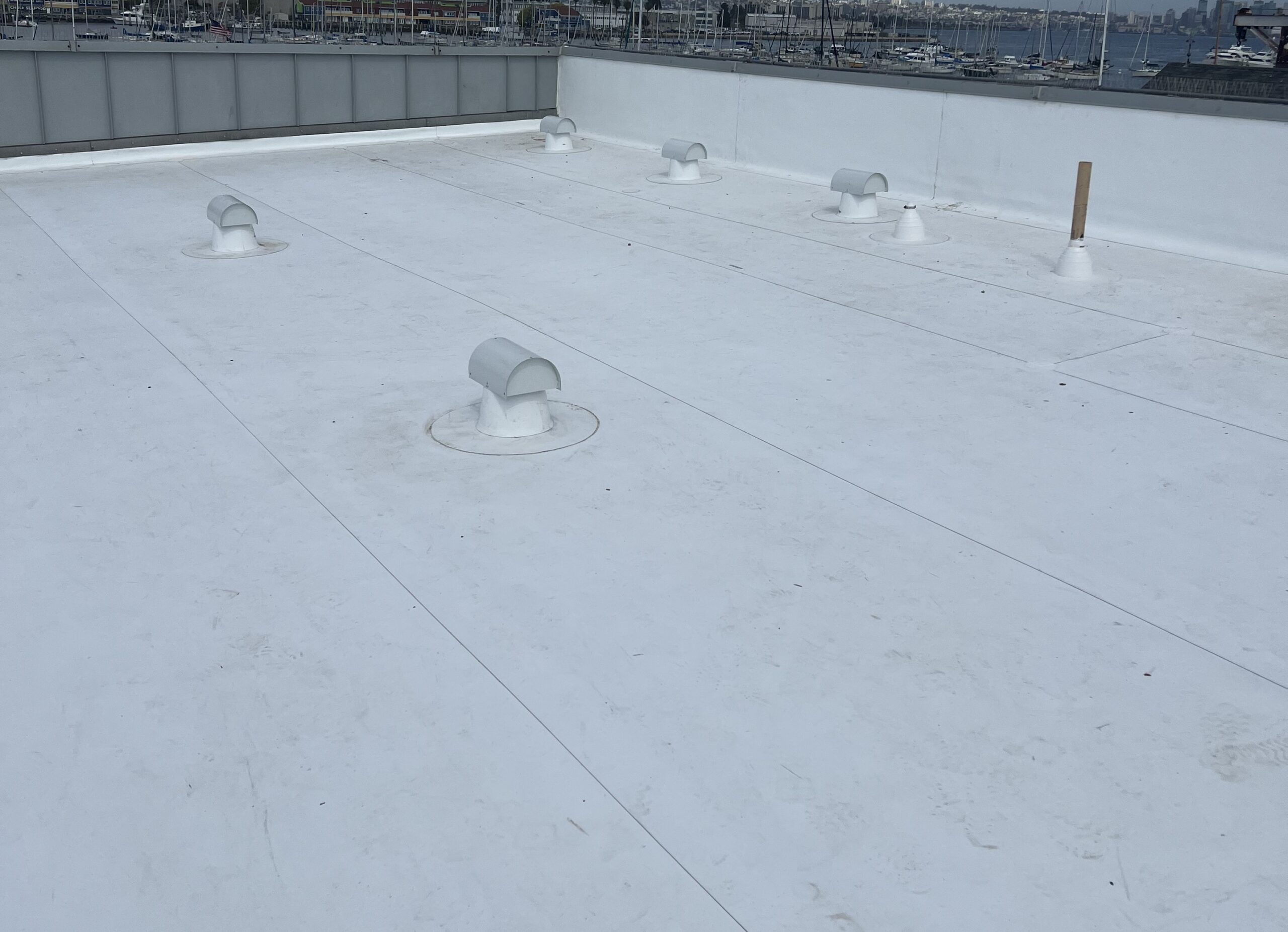 Streamline commercial roof