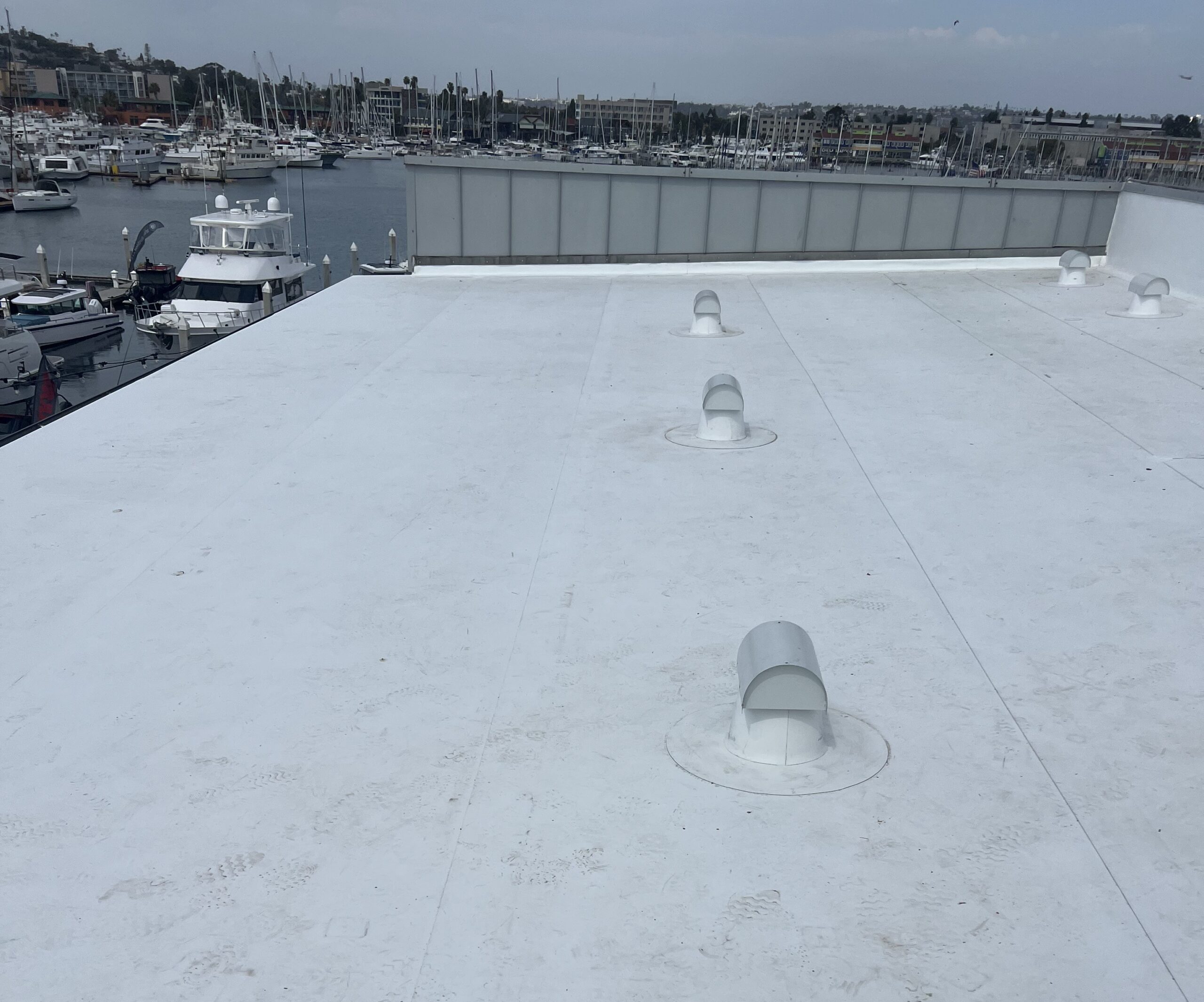 Streamline commercial roof