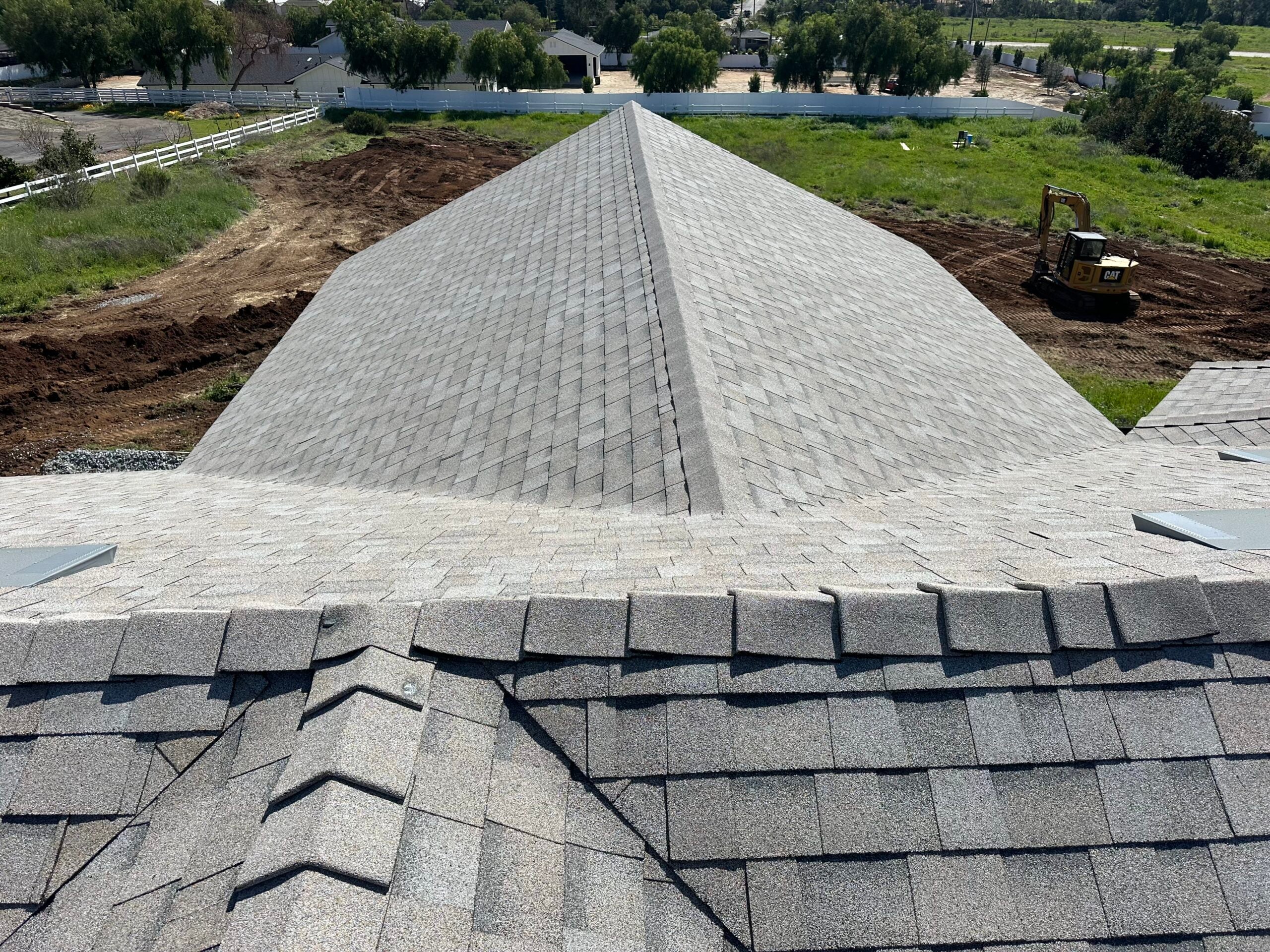 Streamline ashpalt shingle roof