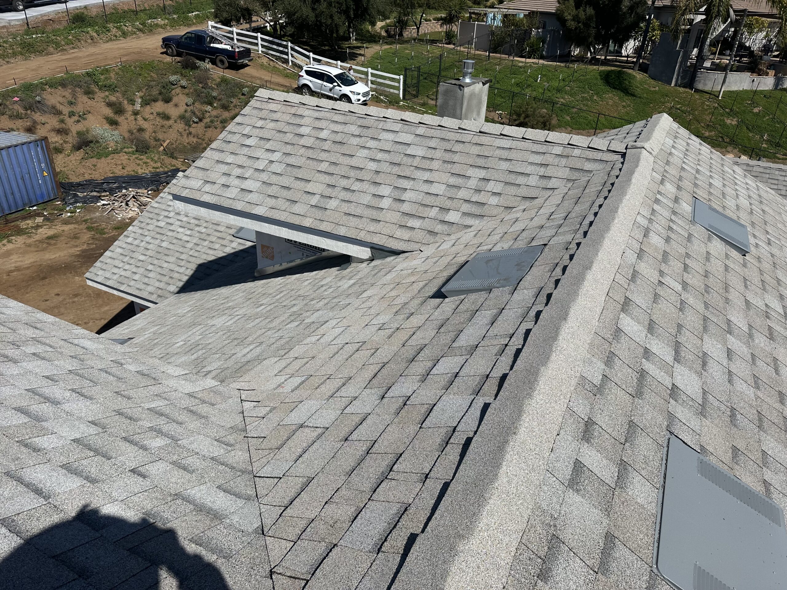 Streamline ashpalt shingle roof