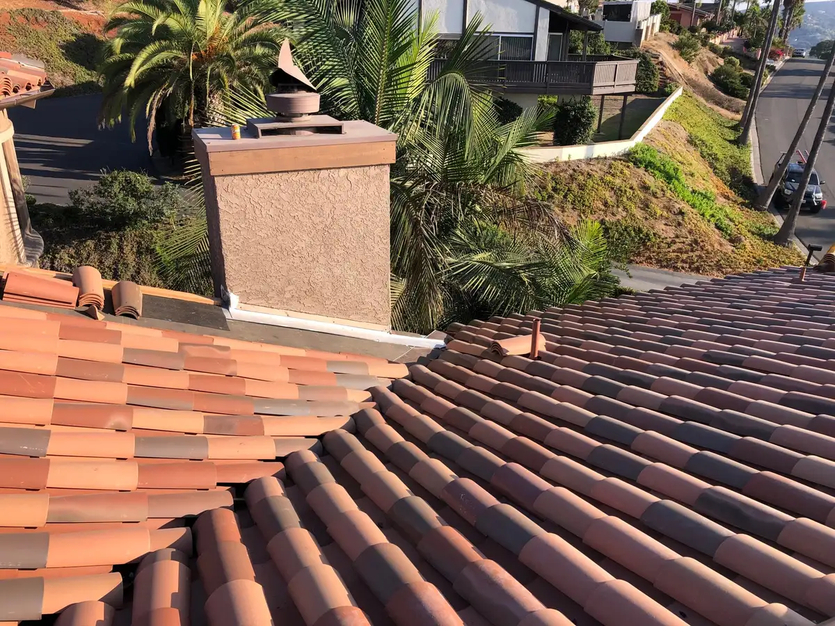 Streamline tile roof