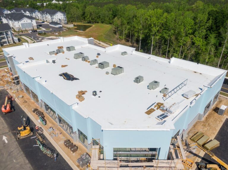 commercial flat roof replacement